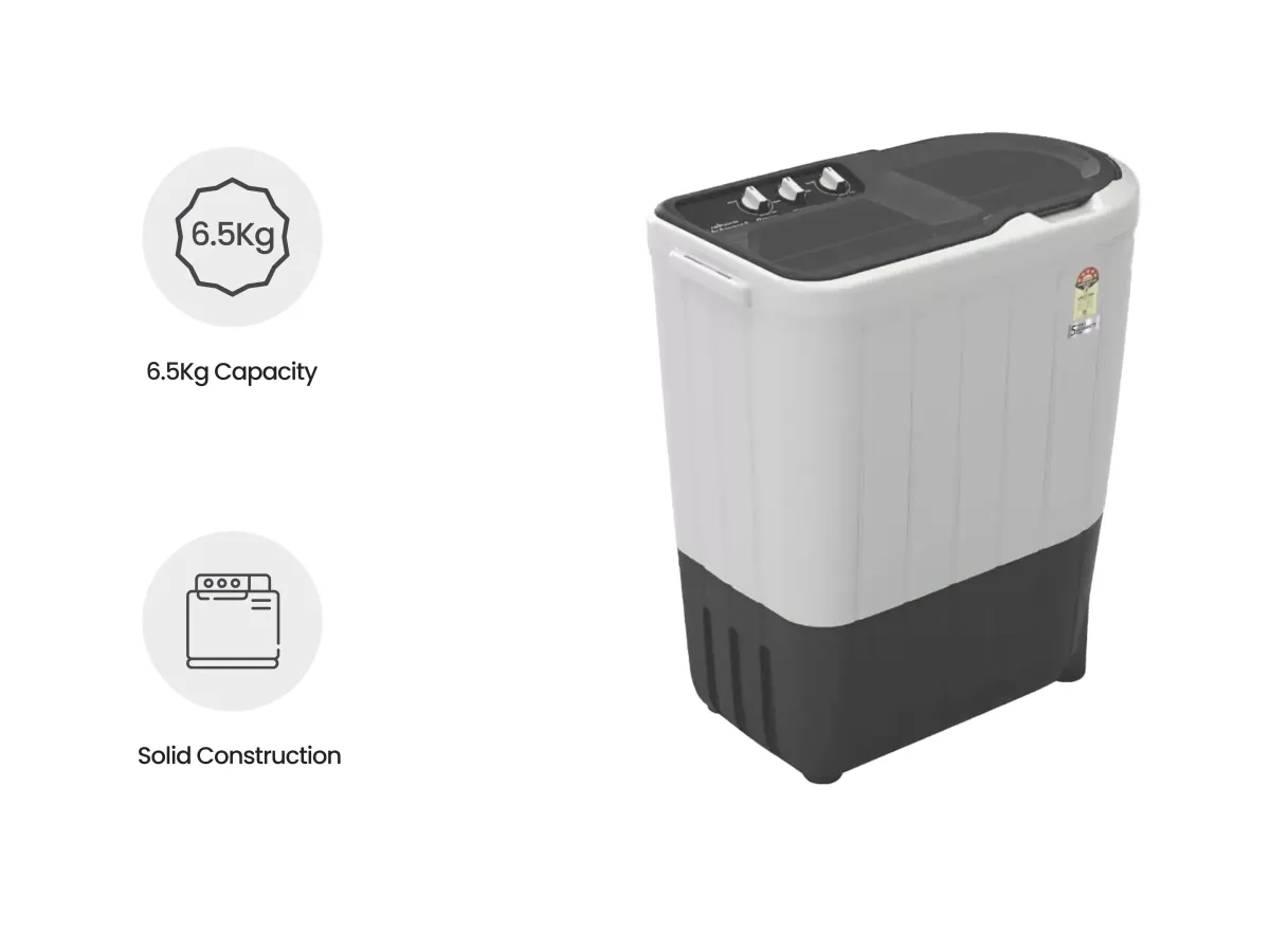 Fridge and Semi Automatic Washing Machine Combo